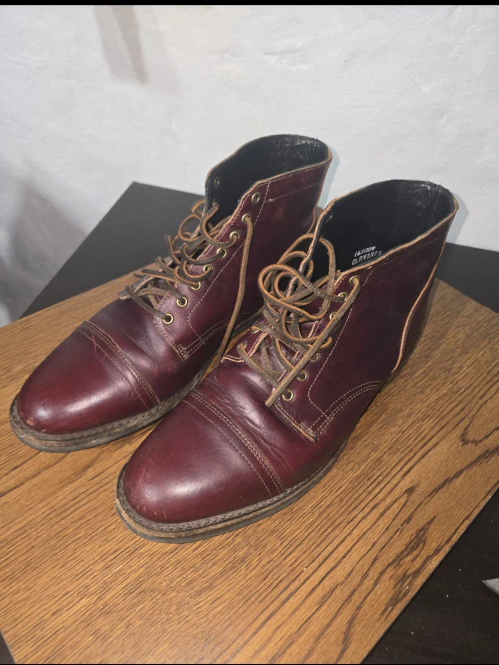 Thursday Vanguard Men's Boots 11.5D Burgundy